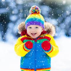Colorful toddler hats