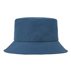 deep blue custom printing bucket hat