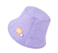 purple trendy bucket hats colorful