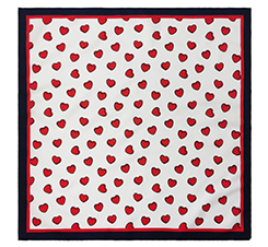red heart cute custom bandanas